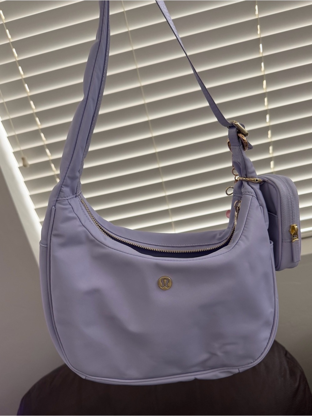 Lululemon | City Essentials 4L Shoulder Bag with Mini Pouch | Lavender Frost
